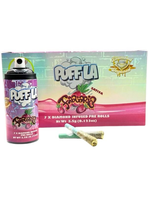 PUFF LA DIAMOND & BUBBLE HASH INFUSED PREROLLS - Image 3