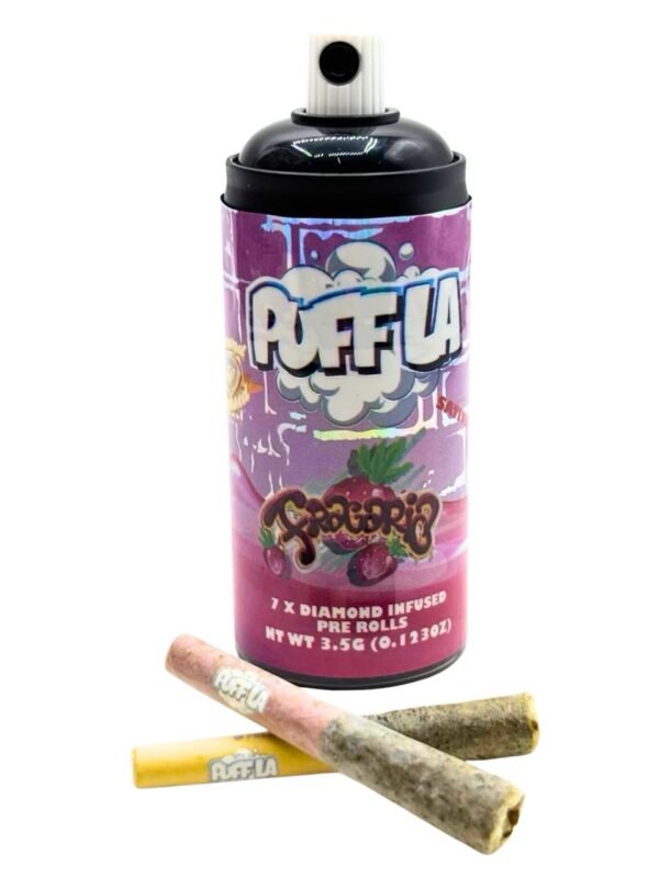PUFF LA DIAMOND & BUBBLE HASH INFUSED PREROLLS - Image 2