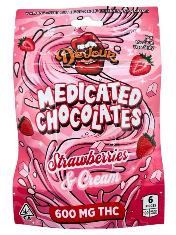 DEVOUR 600MG MEDICATED CHOCOLATES - Image 2