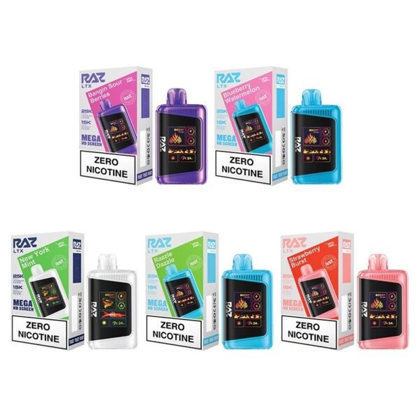 Raz LTX Zero Nicotine 25k Disposable