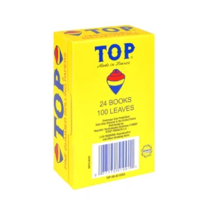 Top Papers 1 Fine Gummed Original 24 Books of 100 Leaves