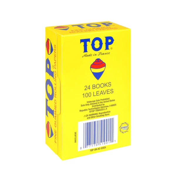 Top Papers 1 Fine Gummed Original 24 Books of 100 Leaves