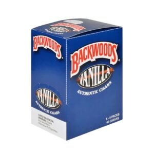 Backwoods Cigar Wraps Vanilla 8ct Box