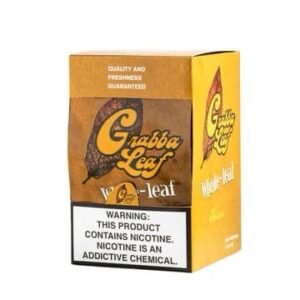 Grabba Leaf Whole Leaf Yellow 10ct Box