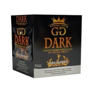 GG Dark Grabba Fronto Whole Leaf 10ct Box