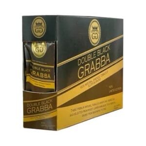 GG Double Black Grabba Leaf Cigar Wraps 25ct Box