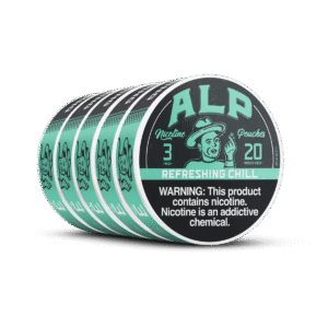 Alp Refreshing Chill Nicotine Pouches | 5 tins
