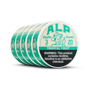 Alp tropical fruit nicotine pouches | 5 tins