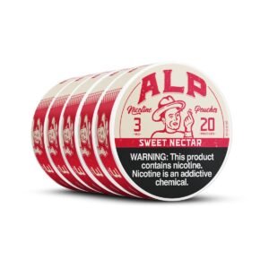 Alp sweet nectar nicotine pouches | 5 tins